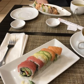 Yumz - Rainbow roll and oceanic roll - Japanese Near Me - Bloomington, Illinois