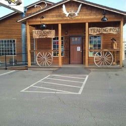 Legendary Arms - The front of our shop. We are located in front if Graddy's Equipment Sales