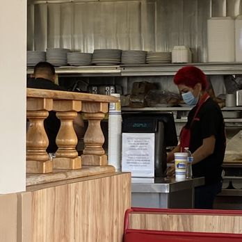 Burger Town - a woman wearing a face mask - Burgers Near Me - Fullerton, California Burger Town - a woman wearing a face mask - Burgers Near Me - Fullerton, California