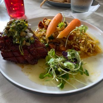 Vittata - Suckling pork with risotto and chicken sausage - Gastropubs Near Me - Aguadilla Pueblo, Puerto Rico Vittata - Suckling pork with risotto and chicken sausage - Gastropubs Near Me - Aguadilla Pueblo, Puerto Rico