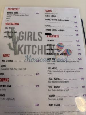 Menu photo 4 Girls Kitchen Tucson, AZ Menu photo 4 Girls Kitchen Tucson, AZ