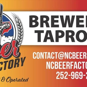 NC Beer Factory - the logo for the brewery and taproom - Brewpubs Near Me - Rocky Mount, North Carolina NC Beer Factory - the logo for the brewery and taproom - Brewpubs Near Me - Rocky Mount, North Carolina