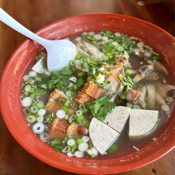 Laos Kitchen - Khao Pian Sen Combo. - Laotian Near Me - San Rafael, California