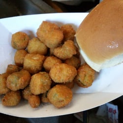 I just got to post the best fried chicken and okra I have had in a long time.