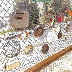 Pali Pres Preschool - The Sound Wall in the Little Yard