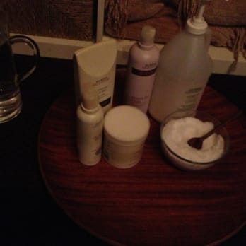 Lux Aveda Salon/Spa - Products used for my foot rub before the massage - Hair Salons Near Me - Fullerton, California Lux Aveda Salon/Spa - Products used for my foot rub before the massage - Hair Salons Near Me - Fullerton, California
