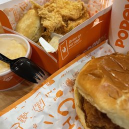 Classic Chicken Sandwich Combo with Mac n cheese. Handcrafted Tenders Dinner (5 Pcs) Classic Chicken Sandwich Combo with Mac n cheese. Handcrafted Tenders Dinner (5 Pcs)