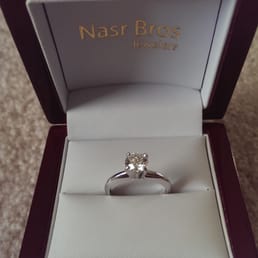 Engagement ring from Nasr Brothers. Engagement ring from Nasr Brothers.