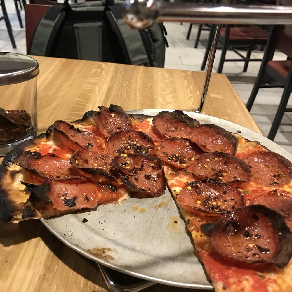 Spicy salami and crushed chili pepper pie Spicy salami and crushed chili pepper pie