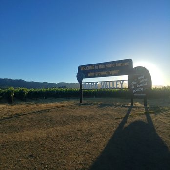 Napa Valley Welcome Sign - Winery on the back - Landmarks & Historical Buildings Near Me - Napa, California