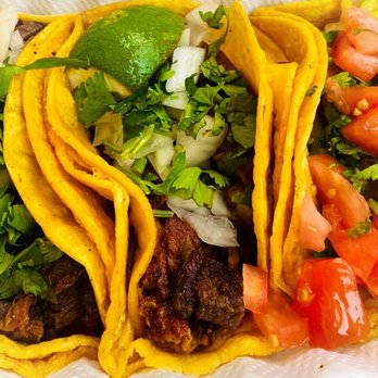 El Aguila - Fish, pork and steak tacos. Steak was dry and over cooked. - Mexican Near Me - New York, New York El Aguila - Fish, pork and steak tacos. Steak was dry and over cooked. - Mexican Near Me - New York, New York
