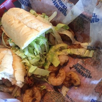 Shrimp Basket - Blackened shrimp Po boy - Seafood Near Me - Orange Beach, Alabama