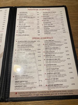 Menu photo 5 Ru San's Charlotte, NC
