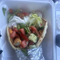 Chicken Tender Pita