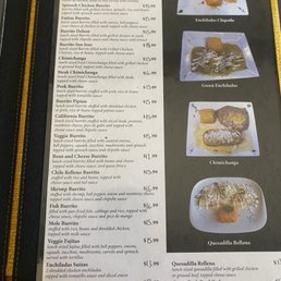 Menu Menu
