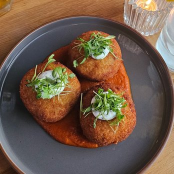 Dahlia Tapas Tequila & Wine - Potato croquettes - Tapas Bars Near Me - Phoenix, Arizona Dahlia Tapas Tequila & Wine - Potato croquettes - Tapas Bars Near Me - Phoenix, Arizona