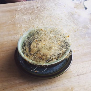 Llama Restaurant - Algarrobina custard with spun sugar! (From Black Carob Tree Sap) - Peruvian Near Me - Saint Augustine, Florida Llama Restaurant - Algarrobina custard with spun sugar! (From Black Carob Tree Sap) - Peruvian Near Me - Saint Augustine, Florida