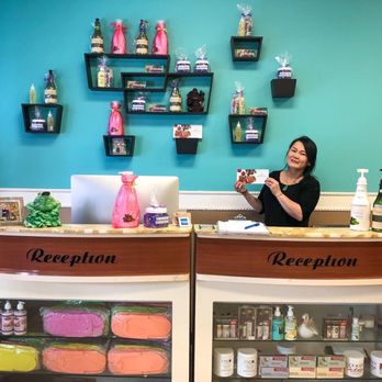 D&T Nails - Reception desk with sign-in sheet, products available for purchase & lotion for clients to try out! - Nail Salons Near Me - Dunn, North Carolina D&T Nails - Reception desk with sign-in sheet, products available for purchase & lotion for clients to try out! - Nail Salons Near Me - Dunn, North Carolina