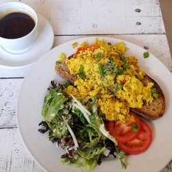 Black Cat - Tofu scramble. Fantastic!