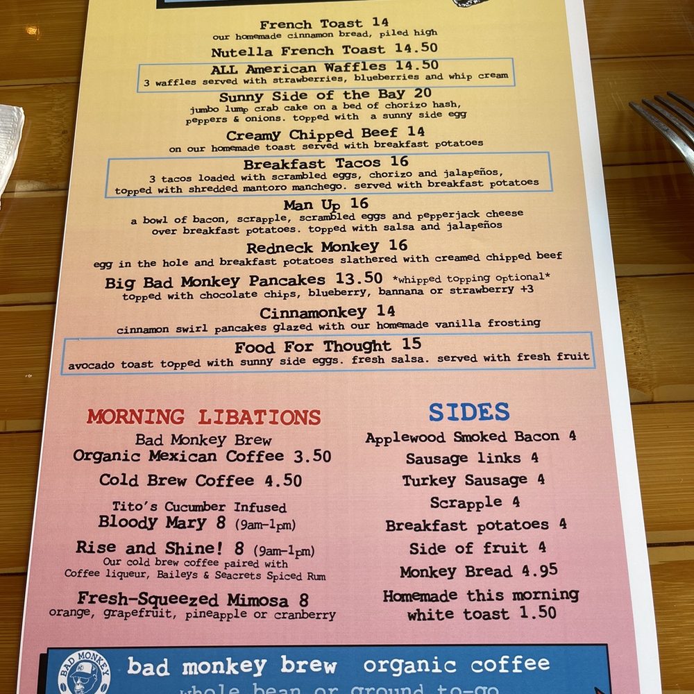 Bad Monkey - Burgers Near Me - Ocean City, Maryland Bad Monkey - Burgers Near Me - Ocean City, Maryland