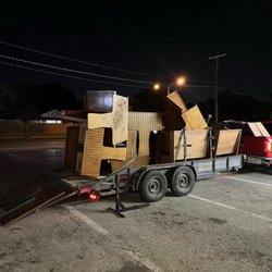 Cowabunga Junk Removal - A restaurant wanted to get rid of there old seats