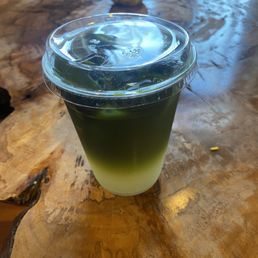 Matcha sunrise