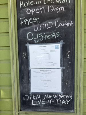 Menu photo 3 Hole In The Wall Seafood Apalachicola, FL
