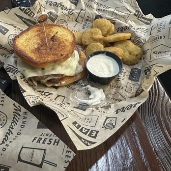 Wayback Burgers - Cheesy melt and fried pickles - Hot Dogs Near Me - Newton, New Jersey