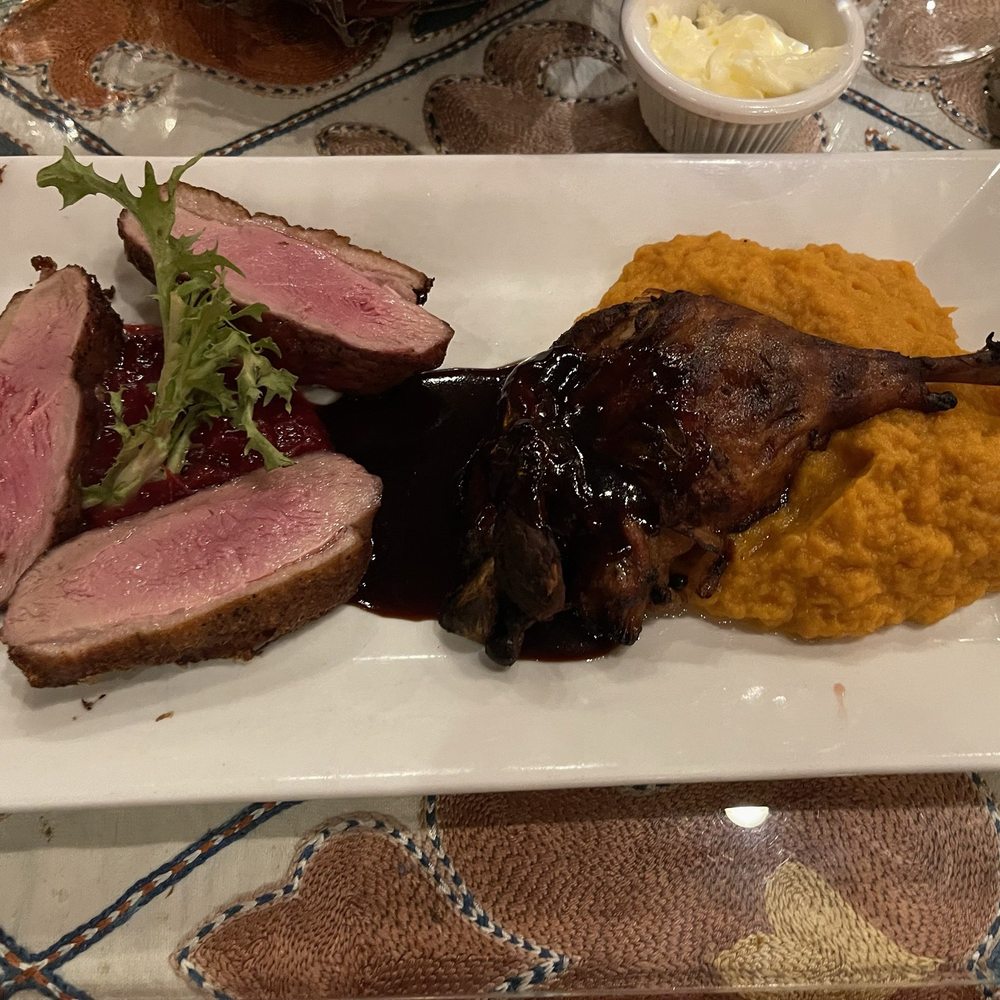 CAV Restaurant - Duck Confit And Seared Duck Breast - New American Near Me - Providence, Rhode Island CAV Restaurant - Duck Confit And Seared Duck Breast - New American Near Me - Providence, Rhode Island