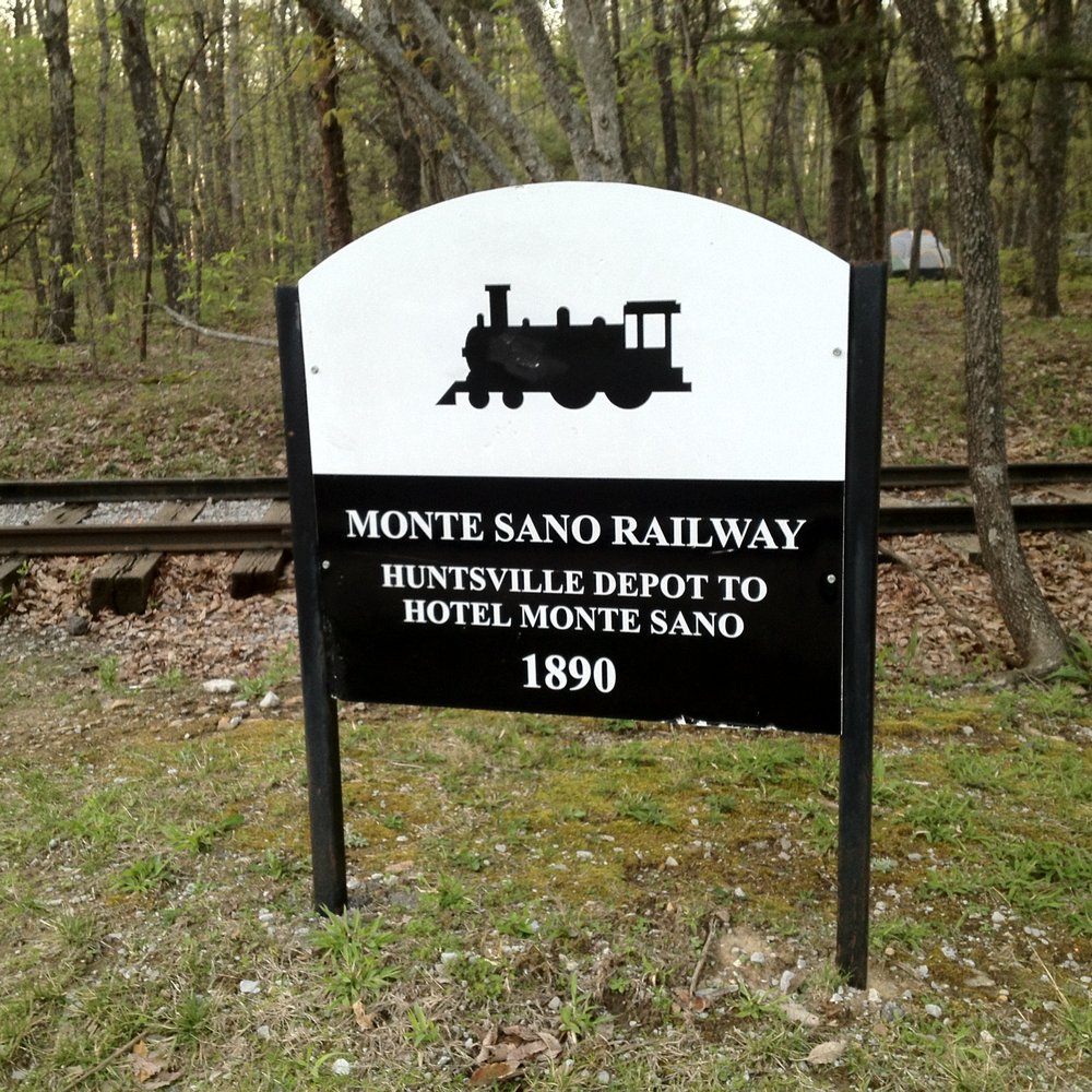 Monte Sano State Park - 03-26-12; Monte Sano State Park [Railway Monikor and Track], Huntsville, AL - Parks Near Me - Huntsville, Alabama
