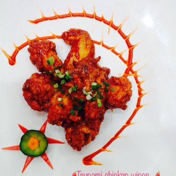 Sushi Fussion - a plate of fried chicken wings - Sushi Bars Near Me - Forest Hills, New York Sushi Fussion - a plate of fried chicken wings - Sushi Bars Near Me - Forest Hills, New York
