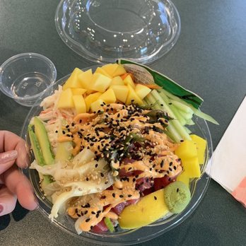 Sushi Hut - Poke bowl with 3 proteins only $10 no extra charge for the toppings! - Sushi Bars Near Me - Salinas, California Sushi Hut - Poke bowl with 3 proteins only $10 no extra charge for the toppings! - Sushi Bars Near Me - Salinas, California