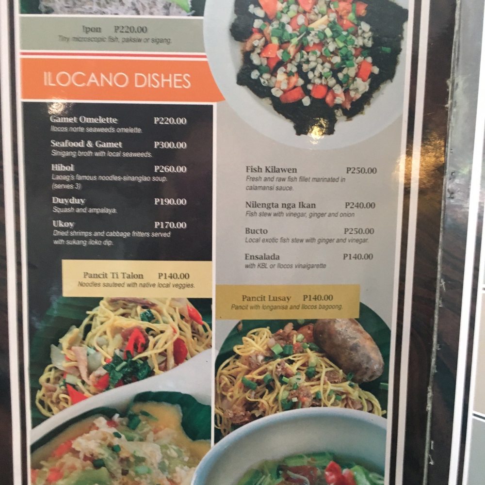 La Preciosa - Authentic Ilocano Dishes - Filipino Near Me - Laoag City, ILN