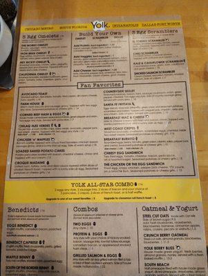 Menu photo 7 Yolk - One Arts Plaza Dallas, TX Menu photo 7 Yolk - One Arts Plaza Dallas, TX