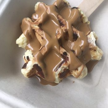 Press Waffle Co. - Waffle pop with nutella - Breakfast & Brunch Near Me - Plano, Texas