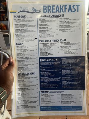 Menu photo 8 The Cliffs Cafe San Diego, CA