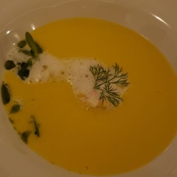 The Club Grill - Corn/Lobster soup - Caribbean Near Me - Cancún, ROO The Club Grill - Corn/Lobster soup - Caribbean Near Me - Cancún, ROO
