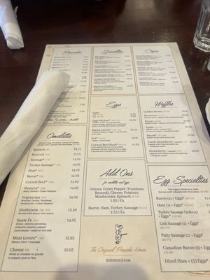 Menu photo 4 Original Pancake House Birmingham, MI Menu photo 4 Original Pancake House Birmingham, MI