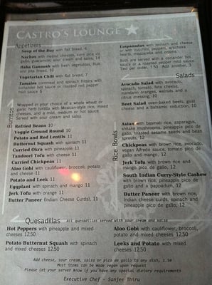 Menu photo 2 Castro's Lounge Toronto, ON