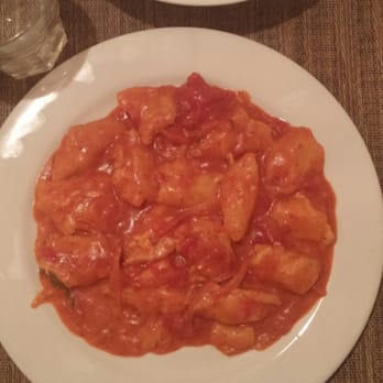 Oltre Mare - Gnocchi with onions and tomato sauce delicious!!! - Italian Near Me - San Diego, California Oltre Mare - Gnocchi with onions and tomato sauce delicious!!! - Italian Near Me - San Diego, California
