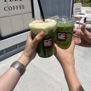 Febe Coffee - Banana pudding matcha Matcha latte - Coffee & Tea Near Me - Irvine, California