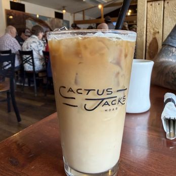 Cactus Jacks Moab - Oatmilk Latte - Breakfast & Brunch Near Me - Moab, Utah