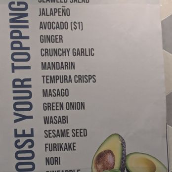 The Poke Tea House - Toppings anyone - Bubble Tea Near Me - Vista, California