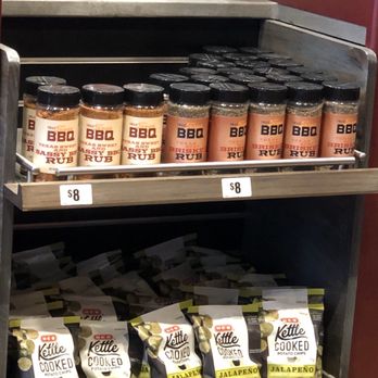 True Texas BBQ - BBQ Rub for purchase and chips (at order counter) - Barbeque Near Me - San Antonio, Texas True Texas BBQ - BBQ Rub for purchase and chips (at order counter) - Barbeque Near Me - San Antonio, Texas