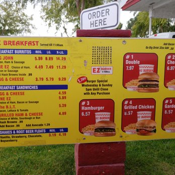 EZ Burger & Grill - Drive thru menu - Burgers Near Me - Upland, California EZ Burger & Grill - Drive thru menu - Burgers Near Me - Upland, California