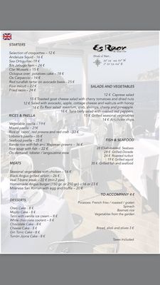 Menu photo 5 Es Raor Sant Elm, PM
