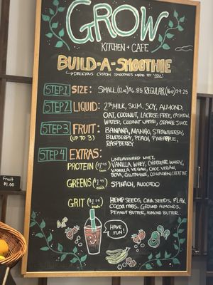 Menu photo 2 Grow Kitchen and Cafe Niagara-on-the-Lake, ON Menu photo 2 Grow Kitchen and Cafe Niagara-on-the-Lake, ON