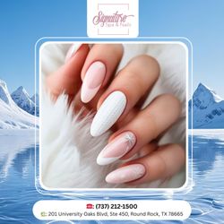 Signature Spa & Nails - Winter season means treat yourself season! Start with gorgeous nails. Call us today!
ℬℴℴℴℴℯℴ
_________