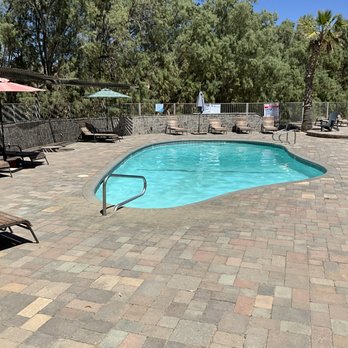 Mercey Hot Springs - Pool 80 degrees mineral water with chlorine - Resorts Near Me - Firebaugh, California