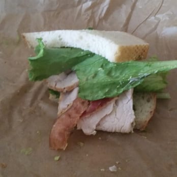 Panera Bread - My thrown together sandwich which was WAY too messy to eat. - Sandwiches Near Me - Yorkville, Illinois
